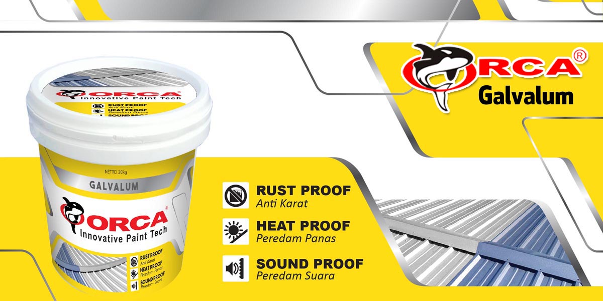 orca galvalum cat peredam panas